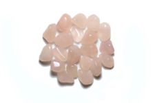 Rose Quartz Tumbled Gemstones - Bulk Wholesale Options - 1 LB picture