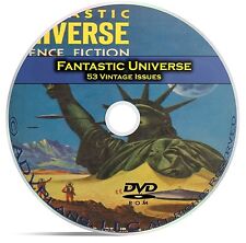 Fantastic Universe, 53 Classic Pulp Magazine, Golden Age Science Fiction DVD C52 picture