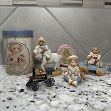 Jan Hagara Becky's Bear Baby Lee Cloud Parry Train Tin Lot Artist Signed/intial picture