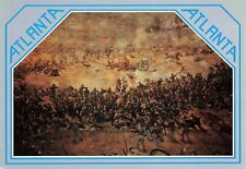 Battle of Atlanta Cyclorama Painting Vintage Art Postcard Unposted picture