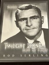 2000 Twilight Zone: The Next Dimension Hall of Fame 62/777 Rod Serling #H1 picture