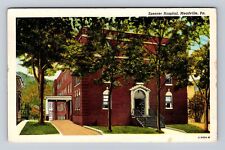 Meadville PA-Pennsylvania, Spencer Hospital, Antique Vintage c1962 Postcard picture