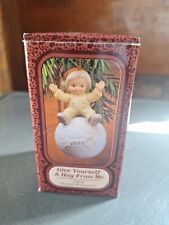 VTG 1994 Enesco Memories of Yesterday Ornament Give Yourself a Hug  picture