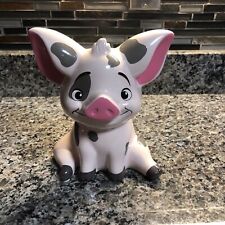 Disney FAB NY Moana Pua Pig Pink Ceramic Piggy Coin Bank 7.5” Tall picture
