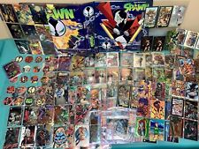 1990s SPAWN McFarlane Collector Cards Binder Pogs Chromium Rare Promo READ picture