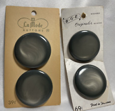 Plastic Coat Buttons Vintage FAST  picture