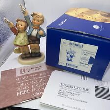 Vintage Goebel Hummel AUF WIEDERSEHEN Figurine ~ Signed, Original Box ~5” picture