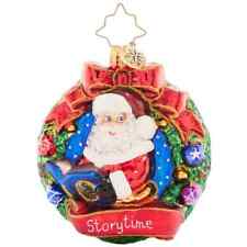 Christopher Radko Santa's Story Time Gem Ornament *BRAND NEW* 1021438 picture