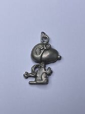 Vintage Pewter Snoopy Pendant 1965 USF. Starline picture