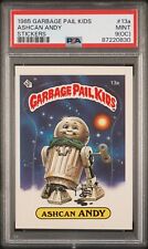 1985 Topps OS1 Garbage Pail Kids Series 1 Ashcan Andy 13a Matte Card PSA 9 OC M picture