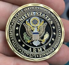 United States Army Values Challenge Coin USA Army Strong Infantry Artillery picture
