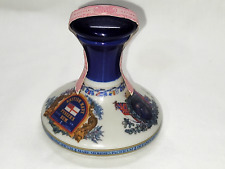 Pusser's British Navy Rum Decanter Adm Lord Nelson Wade Porcelain With Tax Stamp picture