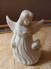 vintage ceramic angels figurines white picture