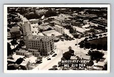 Del Rio TX-Texas RPPC, Bird's-Eye City View, Vintage Real Photo c1948 Postcard picture