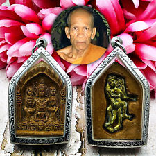 KhunPaen Boy Ashes 9Wife Girl Soulmate Love Lust Lp Goy Be2552 Thai Amulet 16524 picture