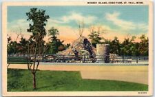 Postcard - Monkey Island, Como Park - St. Paul, Minnesota picture