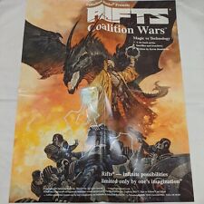 Palliduim Books Rifts Coalition Wars Promotional Poster 17