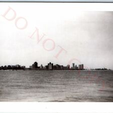 c1940s Chicago, IL Downtown Chicago Skyline Real Photo Lake Michigan Pier C9 picture