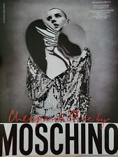 1998 Women's Moschino Boutiques Fashion Clothing ad picture