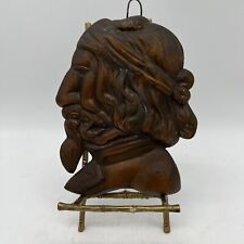 Vintage Freud Erotic “What’s On Man’s Mind” Bronzed Iron Wall Plaque picture