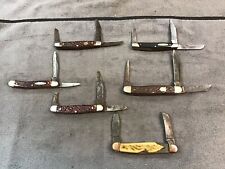 Vintage Boker Buck Camillus Knife Lot Junk Drawer Parts picture