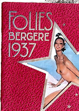 Josephine Baker Original Folies Bergere Theatre Program Magazine Paris Nude Vtg picture