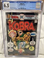 Kobra #1 (February-March 1976, D.C. Comics) Rare, CGC Graded (6.5) picture