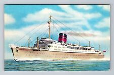 Ocean Monarch, Ships, Transportation, Antique Vintage Souvenir Postcard picture