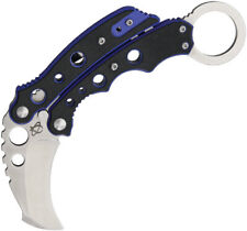 Mantis Folding Pocket Knife New Vuja De Karambit Blue MK4B picture