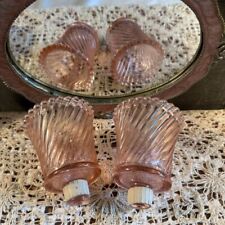 Vintage Pink Candle Sconces set of 2 picture