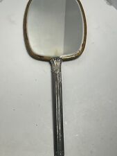 A rare Find- Classy Vintage Art Deo- MCM- Vanity Hand Mirror picture