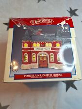 1991 Lemax Dickensvale-Porcelain Lighted House Camden Police-See Details picture