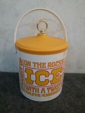 Mid Century Modern Cheinco Ice Bucket Lemon Yellow   picture