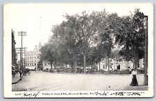 c1900s Public Square Wilkes-Barre PA Vintage Postcard picture