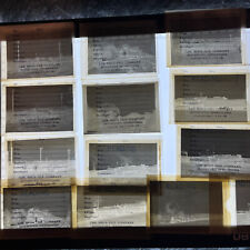 13 Negative Photos 35mm B/W Reading RR 1950’s Nice Lot. picture