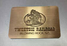 Tweetsie Railroad  Blowing Rock NC Train Souvenir Address Book Vintage New picture
