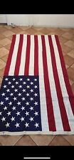 MEMORIAL / RETIREMENT 50 Star LARGE American Flag  5' X 9-1/2' USA picture