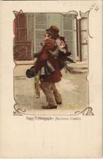 CPA LITHO PARIS Clothing Merchant (17101) picture