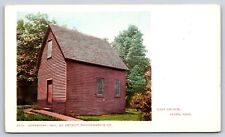 Old Antique Vintage Outdoor Postcard First Church Religious Salem Massachusetts picture