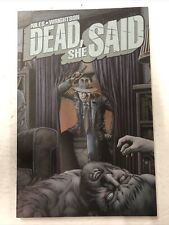 Dead She Said By Niles & Wrightson (2009) TPB SC IDW picture