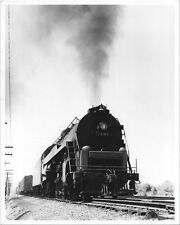 SUNBURY, PA~ READING COMPANY 4-8-4 ENGINE #2107~ PULLING A FREIGHT TRAIN 6/12/56 picture