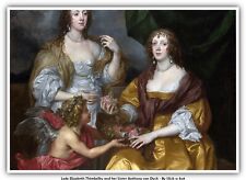 Lady Elizabeth Thimbelby and her Sister Anthony van Dyck picture