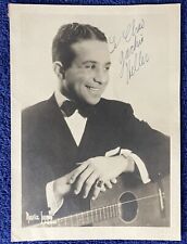 Vaudeville Star and Actor-Singer Jackie Heller, autograph on Glossy Photo picture