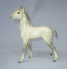 Vintage Ceramic Horse Figurine Goebel Large Dapple Grey Foal Germany  picture