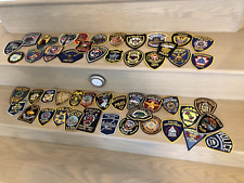 Collectors Police Patches Lot of 51 Pieces Different State Patches New #1 Muni picture