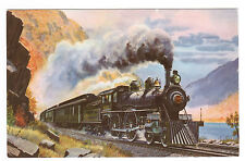 Empire State Express 1893 P&LE Railroad Howard Fogg postcard picture