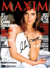 Cobie Smulders autographed signed autograph sexy 2010 Maxim magazine cover (JSA) picture
