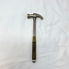 Vintage Gam Mfg USA 7 Oz Hammer With Nesting Flat Head/Slotted Screwdriver picture