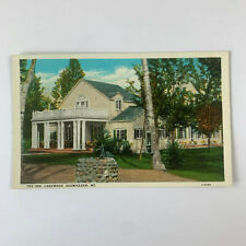 Postcard Maine Skowhegan ME Inn 1930s Unposted White Border picture