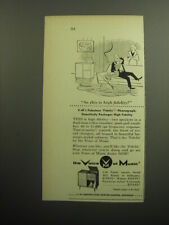 1957 V-M Fidelis Model 565 Phonograph Ad - So this is high fidelity? picture